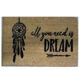 PRINTED NATURAL COIR MAT 40x60 cm (BA 0202B)